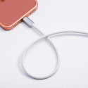 Kabel Forcell F-ENERGY pro USB-C zařízení 1,2 m - bílá