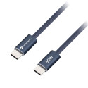 Kabel Forcell F-ENERGY pro USB-C zařízení 1,2 m - tmavě modrý