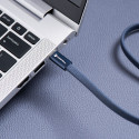 Kabel Forcell F-ENERGY pro USB-C zařízení 1,2 m - tmavě modrá