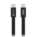 Kabel Forcell CBLF-Energy USB-C pro USB-C 1,2 m - černý
