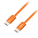 Kabel Forcell F-ENERGY QC4.0 PD 5A 100W pro USB-C zařízení 1,2 m - oranžový