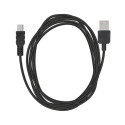 Kabel USB-A na Mini USB 1 m černý