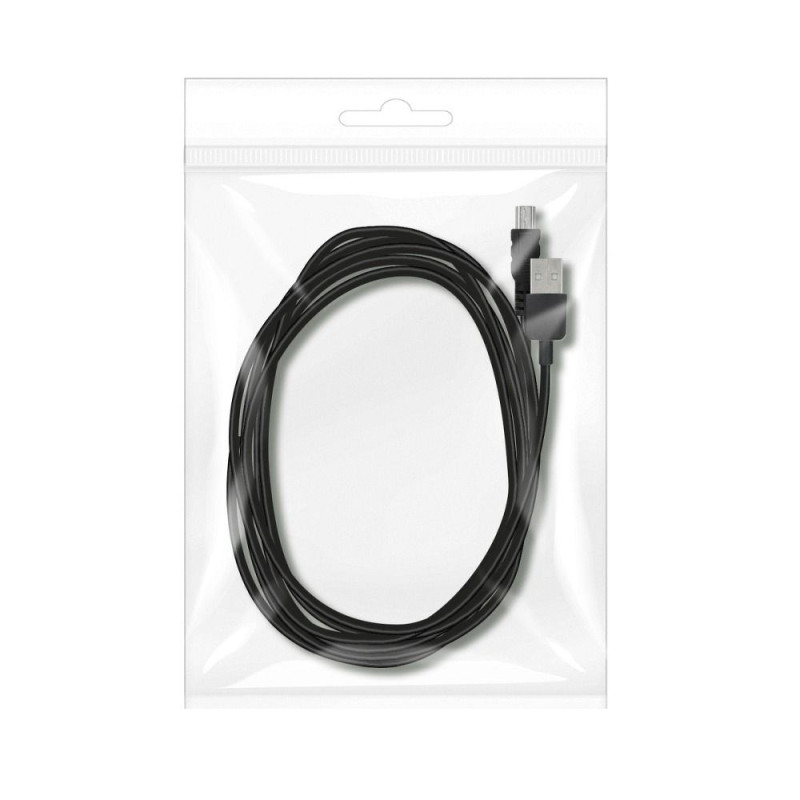 Kabel USB-A až Mini USB (navi / camera) 3 m - černý
