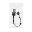 Kabel pro Xiaomi Mi Band 5 / Mi Band 6 0,15 m - černý