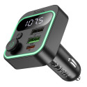 Hoco BRAVERY E85 do auta FM Bluetooth - černá