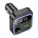 Hoco BRAVERY E85 do auta FM Bluetooth - černá