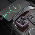 Hoco BRAVERY E85 do auta FM Bluetooth - černá
