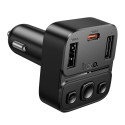 Nabíječka do auta Hoco E87 Bluetooth FM 35 W - černá