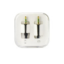 Kabel AUX Jack 3,5 mm (male) na Jack 3,5 mm (male) pro audio zařízení 1 m - černý