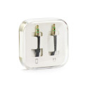 Kabel AUX Jack 3,5 mm (male) na Jack 3,5 mm (male) pro audio zařízení 1 m - černý