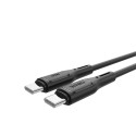 Kabel WiWU Starlink WI-C043E USB-C / USB-C 30W černý