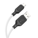 Kabel Hoco X90 pro zařízení USB-A / Micro USB 1 m - bílý