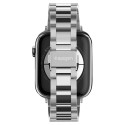 SPIGEN Modern Fit Band kovový řemínek pro Apple Watch 38/40/41mm, stříbrný