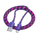 Kabel Hoco X116 pro nabíjení Micro USB 1 m - gradient fialová