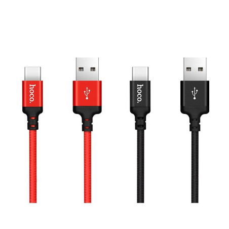 Kabel HOCO USB-A na USB-C 2A 2 m X14 černý