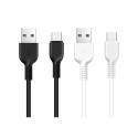 Kabel HOCO USB A na USB C 2,4A 3 m černý