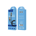 Kabel Hoco X26 pro nabíjení a přenos dat USB A na USB C 1 m - černá/zlatá