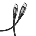 Kabel Hoco X50 pro USB-C zařízení 1 m - černý