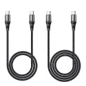 Kabel Hoco X50 pro USB-C zařízení 1 m - černý