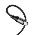 Kabel Hoco X50 pro USB-C zařízení 1 m - černý