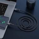 Kabel Hoco X50 pro USB-C zařízení 1 m - černý