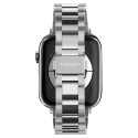 SPIGEN Modern Fit Band kovový řemínek pro Apple Watch 38/40/41mm, stříbrný