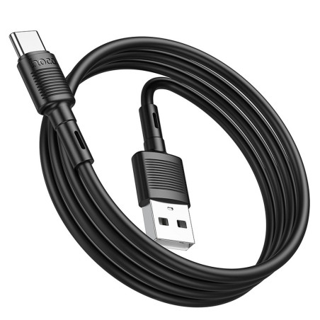 Kabel HOCO X83 pro USB-A/USB-C 1 m - černý