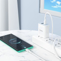 Kabel Hoco VICTORY X83 USB-C–USB-C pro nabíjení a přenos dat 1 m - bílá