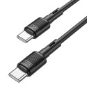 Kabel Hoco VICTORY X83 pro USB-C zařízení 1 m - černý