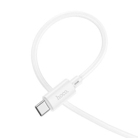 Kabel Hoco X88 pro USB-C 1 m - bílá