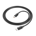 Kabel HOCO PD 6A 100W pro USB-C zařízení 1 m - černý