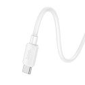 Kabel USB-C HOCO PD 6A 100W pro zařízení 1 m - bílý