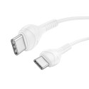 Kabel Hoco X37 pro USB-C zařízení 1 m - bílý