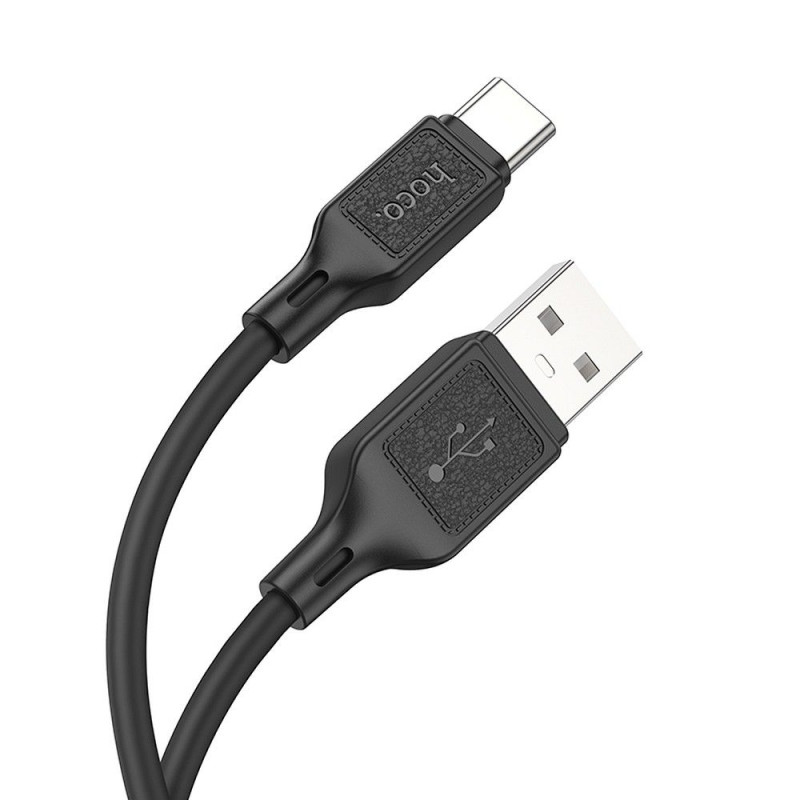 Kabel Hoco X90 USB-C pro nabíjení a přenos dat 1 m - černý