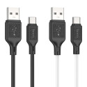 Kabel Hoco X90 USB-C pro nabíjení a přenos dat 1 m - černý