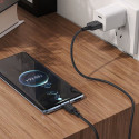 Kabel Hoco X90 USB-C pro nabíjení a přenos dat 1 m - černý