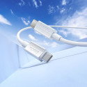Kabel USB-C ↔ USB-C Hoco X107 60W 1m - bílý