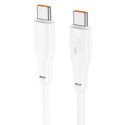 Kabel Hoco X93 pro USB-C zařízení 2 m - bílý
