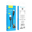Kabel Hoco X89 pro nabíjení a přenos dat 1 m - černý