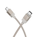 Kabel Hoco X110 pro USB-C zařízení 1 m - zlatý