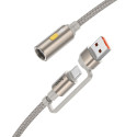 Kabel Hoco UA38B pro zapalovač cigaret 0,3 m - zlatá