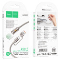 Kabel Hoco UA38C pro USB-A / USB-C zařízení 0,3 m - zlatá