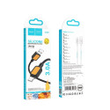 Kabel Hoco X108 pro zařízení 1 m - černý