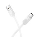 Kabel Hoco X114 pro zařízení s USB-C 1 m - bílý