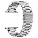 SPIGEN Modern Fit Band kovový řemínek pro Apple Watch 42/44/45/49mm, stříbrný
