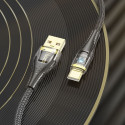Kabel Hoco U121 USB-A na USB-C 2,4A 1,2 m černý