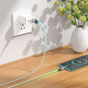 Kabel Hoco U112 USB-A na USB-C 3A 1 m šedý