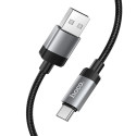 Kabel Hoco USB-A na USB-C 3A 1 m X117 černý