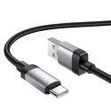 Kabel Hoco USB-A na USB-C 3A 1 m X117 černý