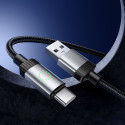 Kabel Hoco USB-A na USB-C 3A 1 m X117 černý